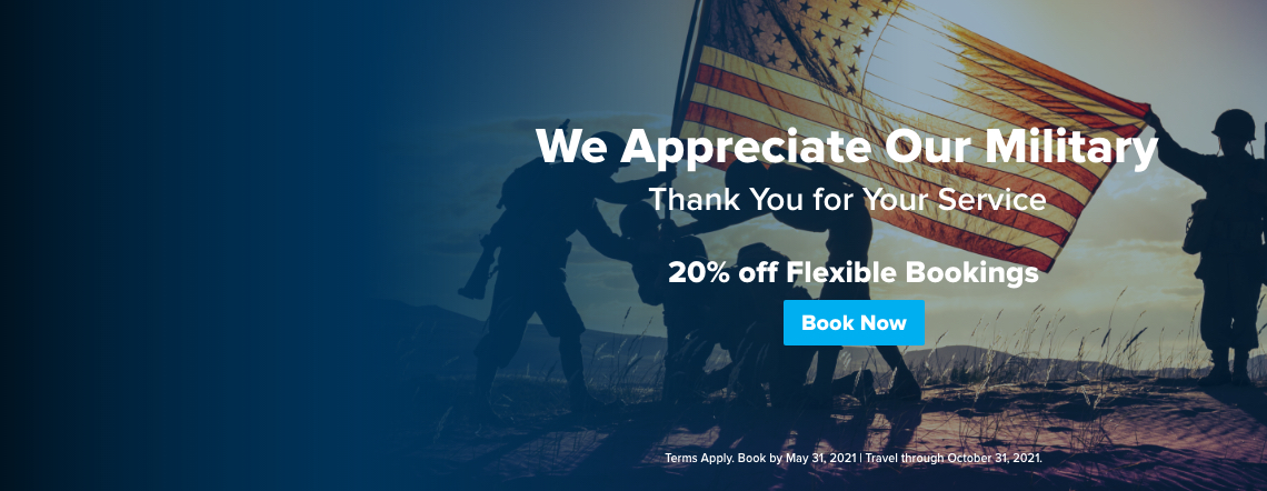 Military Appreciation promotion